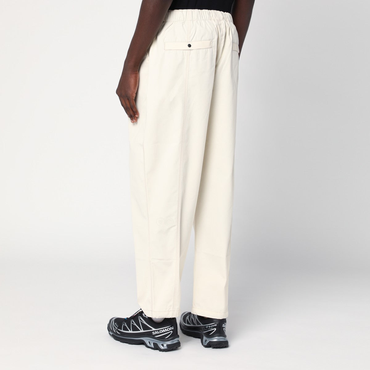 Purple Mountain Observatory Terrain cream-colored trousers in cotton-nylon blend Purple Mountain Observatory