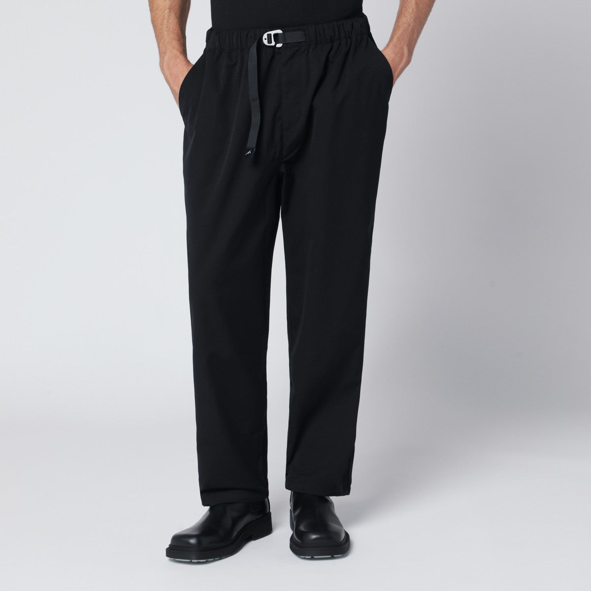 Purple Mountain Observatory Terrain black trousers in cotton-nylon blend Purple Mountain Observatory