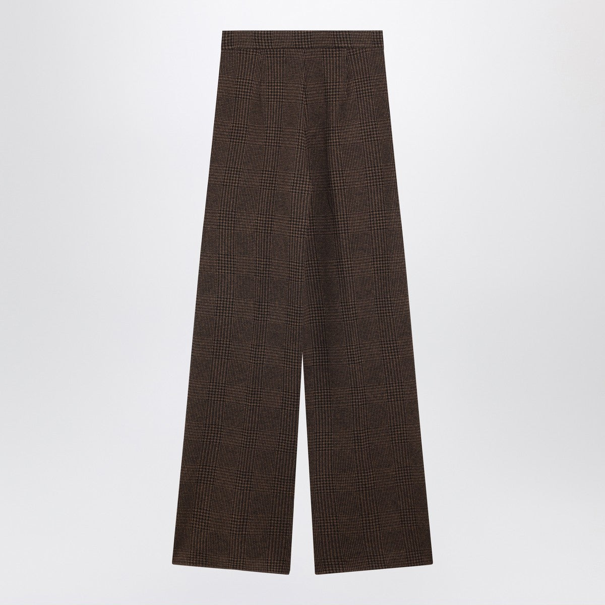 Max Mara Brown Prince of Wales trousers Max Mara
