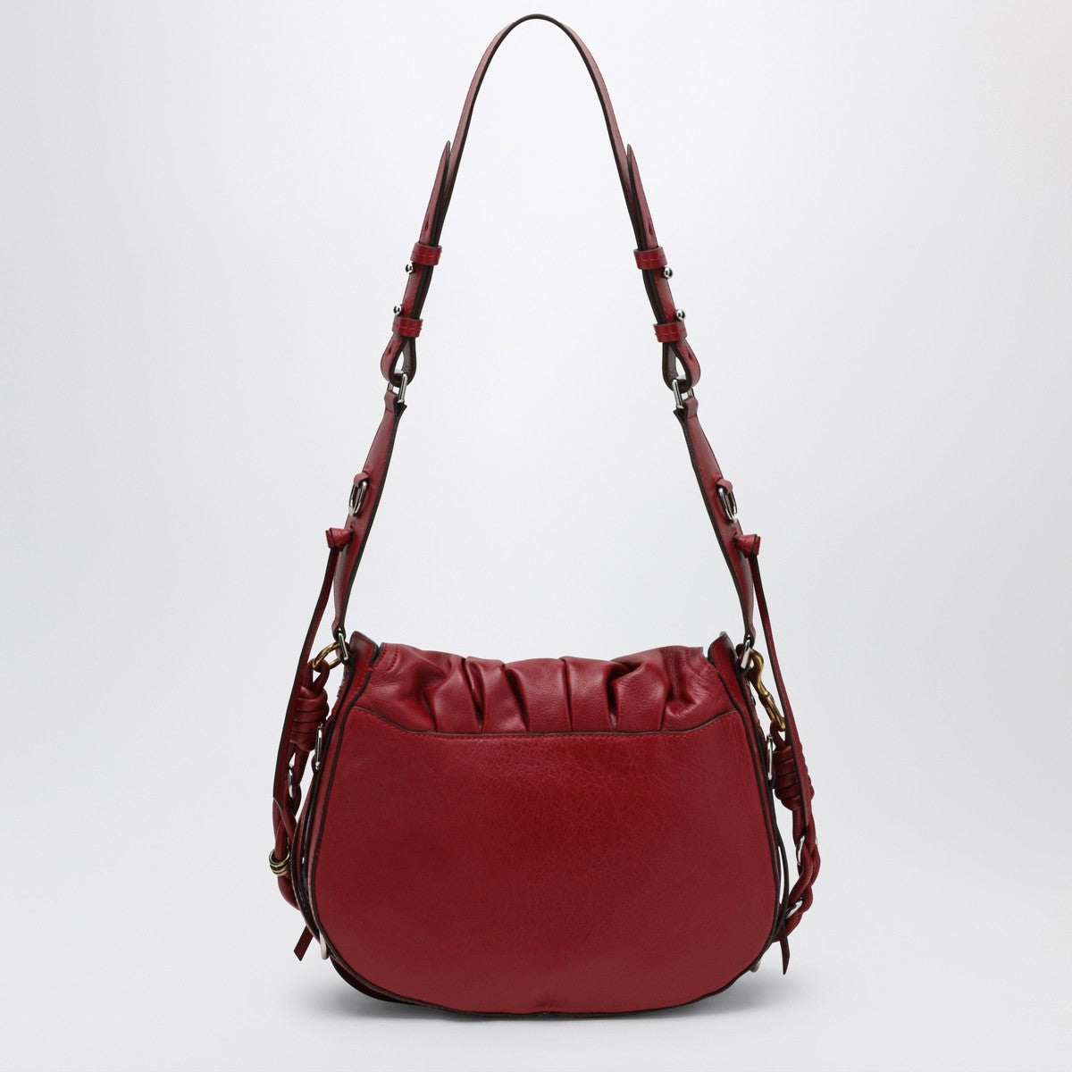 ISABEL MARANT Bolton Bag in Red Leather Isabel Marant