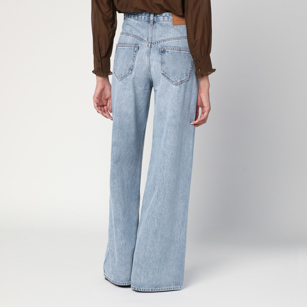 ISABEL MARANT Wide ice blue jeans Isabel Marant