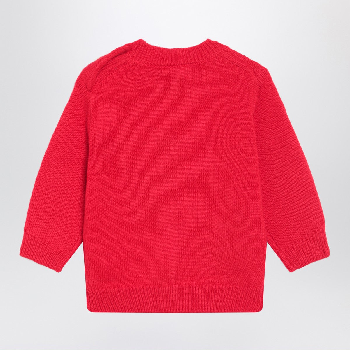 MC2 Saint Barth Red wool-blend sweater with Snoopy MC2 Saint Barth