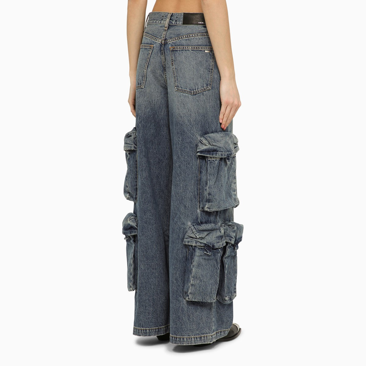 AMIRI Jeans baggy cargo in denim blue Amiri