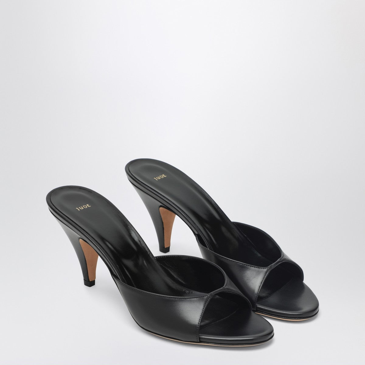 Jude Haze sandal in black leather Jude
