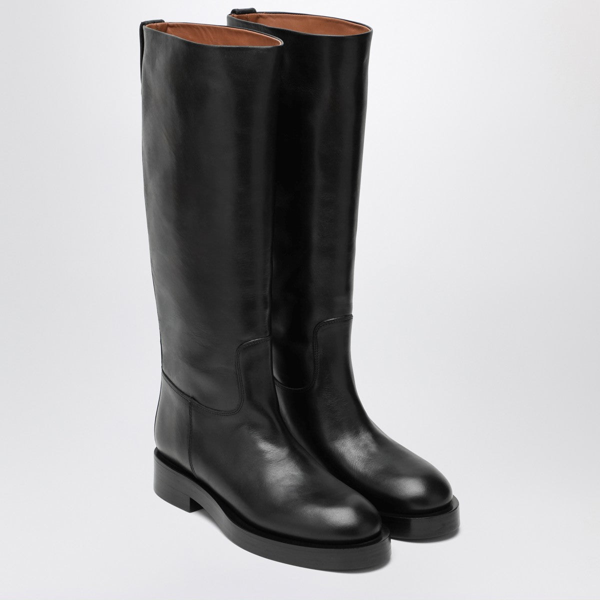 Paris Texas Black Napa leather boots Paris Texas