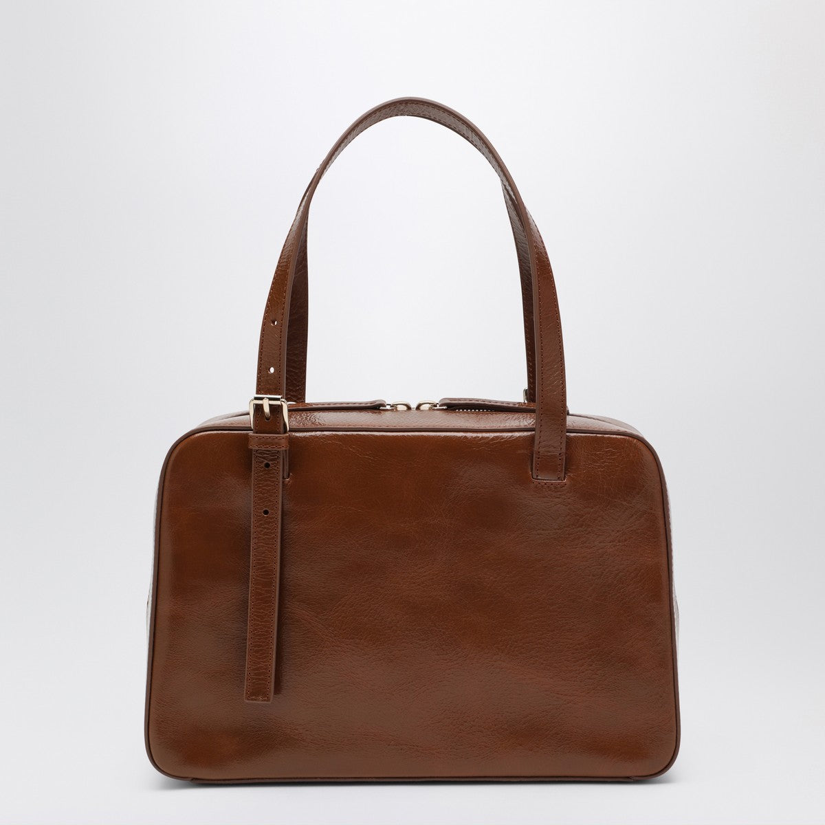 A.P.C. Virginia Box bag coffee color in leather A.P.C.