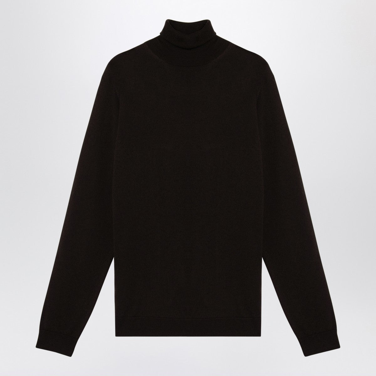 Roberto Collina Ebony merino wool turtleneck sweater Roberto Collina