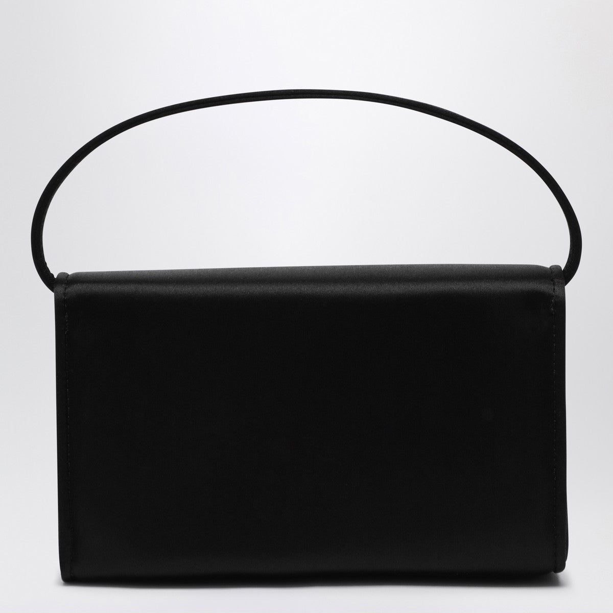 ROGER VIVIER Black satin Micro Pilgrim bag Roger Vivier