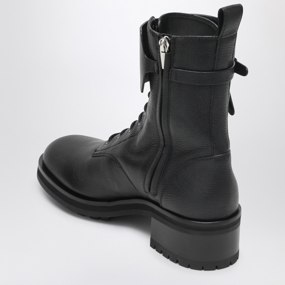 Jimmy Choo Rosabel Flat black leather ankle boots Jimmy Choo