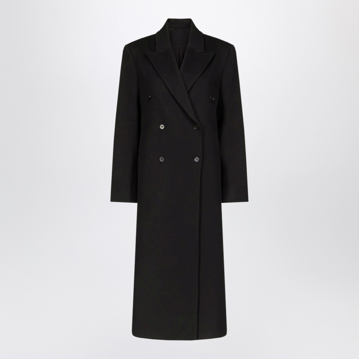 LouLou De Saison Black Rosco double-breasted coat LouLou De Saison