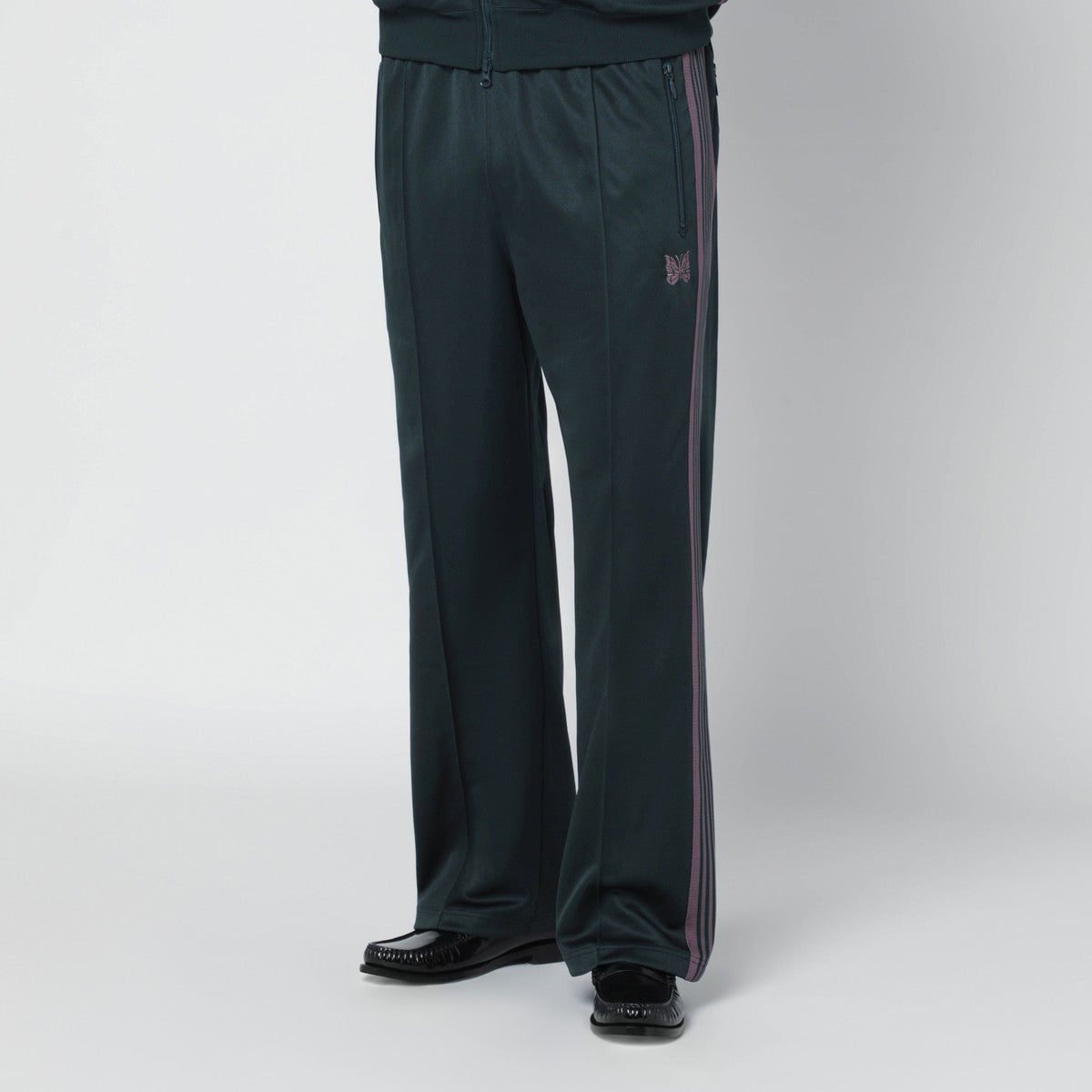 Needles Green/purple jogging pants Needles