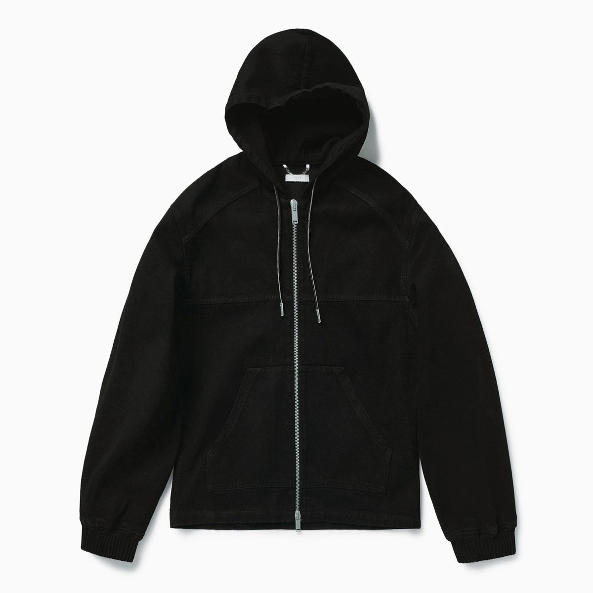 1989 STUDIO Black denim zip hoodie 1989 STUDIO