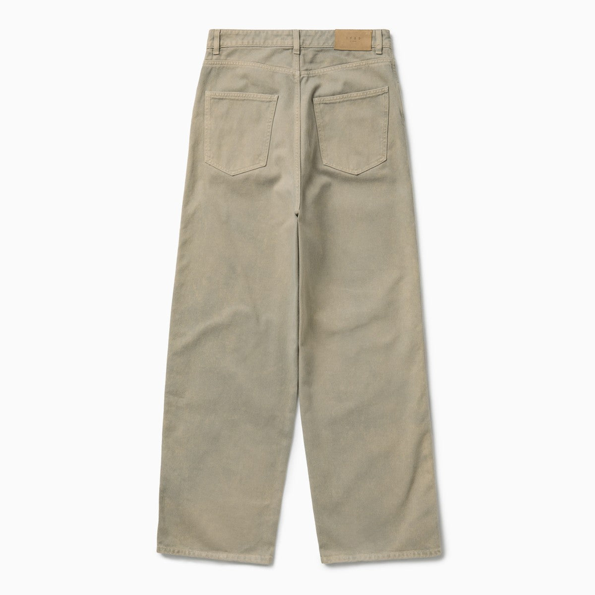 1989 STUDIO Light brown Chicago denim pants 1989 STUDIO