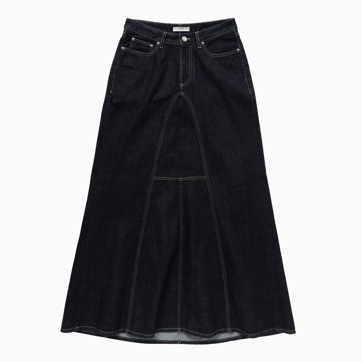 1989 STUDIO Long denim skirt dark blue 1989 STUDIO