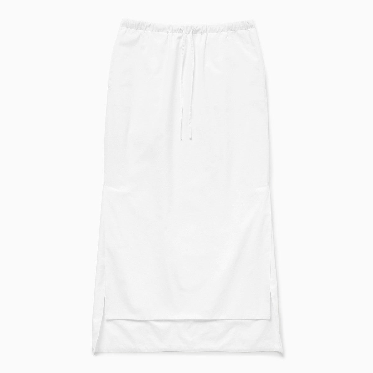 1989 STUDIO Long asymmetric skirt white 1989 STUDIO