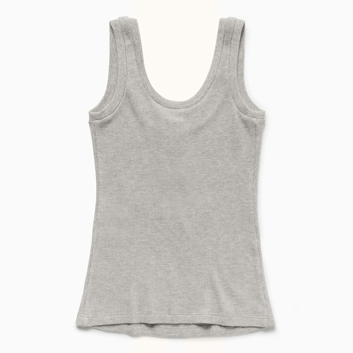 1989 STUDIO Light grey Waffle tank top 1989 STUDIO