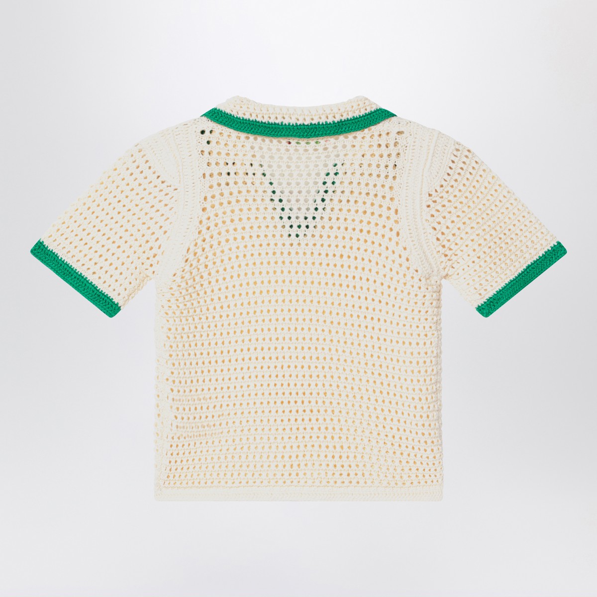 Bonpoint Elanita sweater in ivory/green Bonpoint