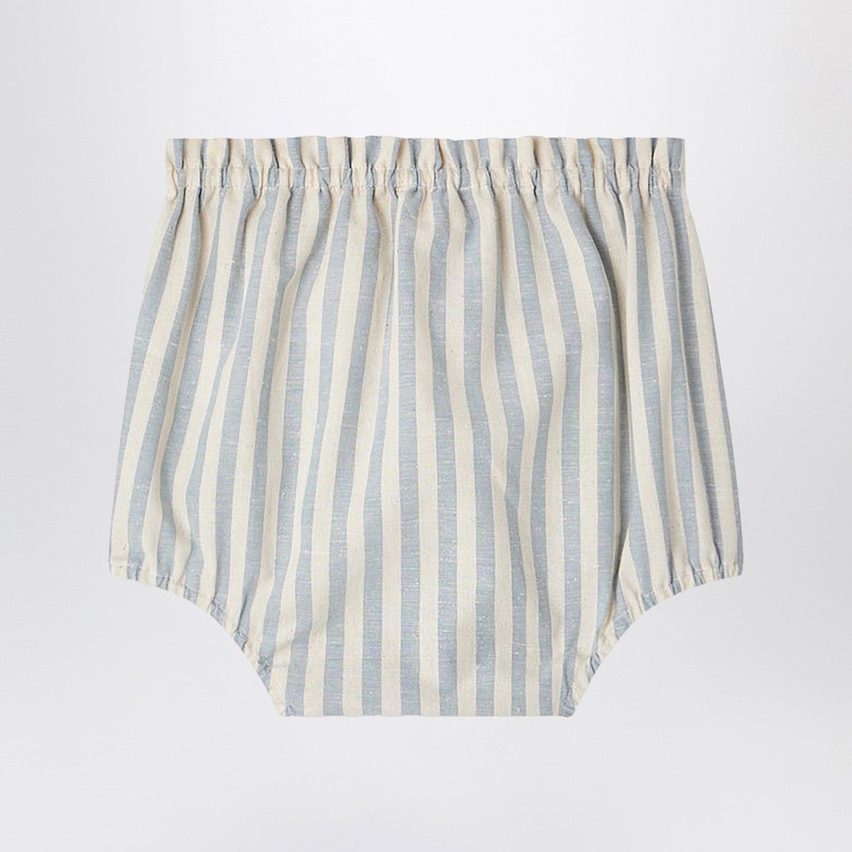 Bonpoint Ena shorts white/blue striped Bonpoint