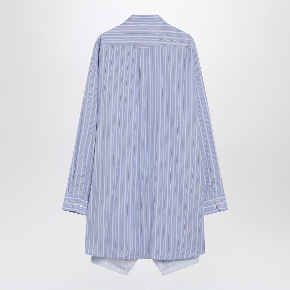 Maison Margiela Light blue striped shirtdress Maison Margiela