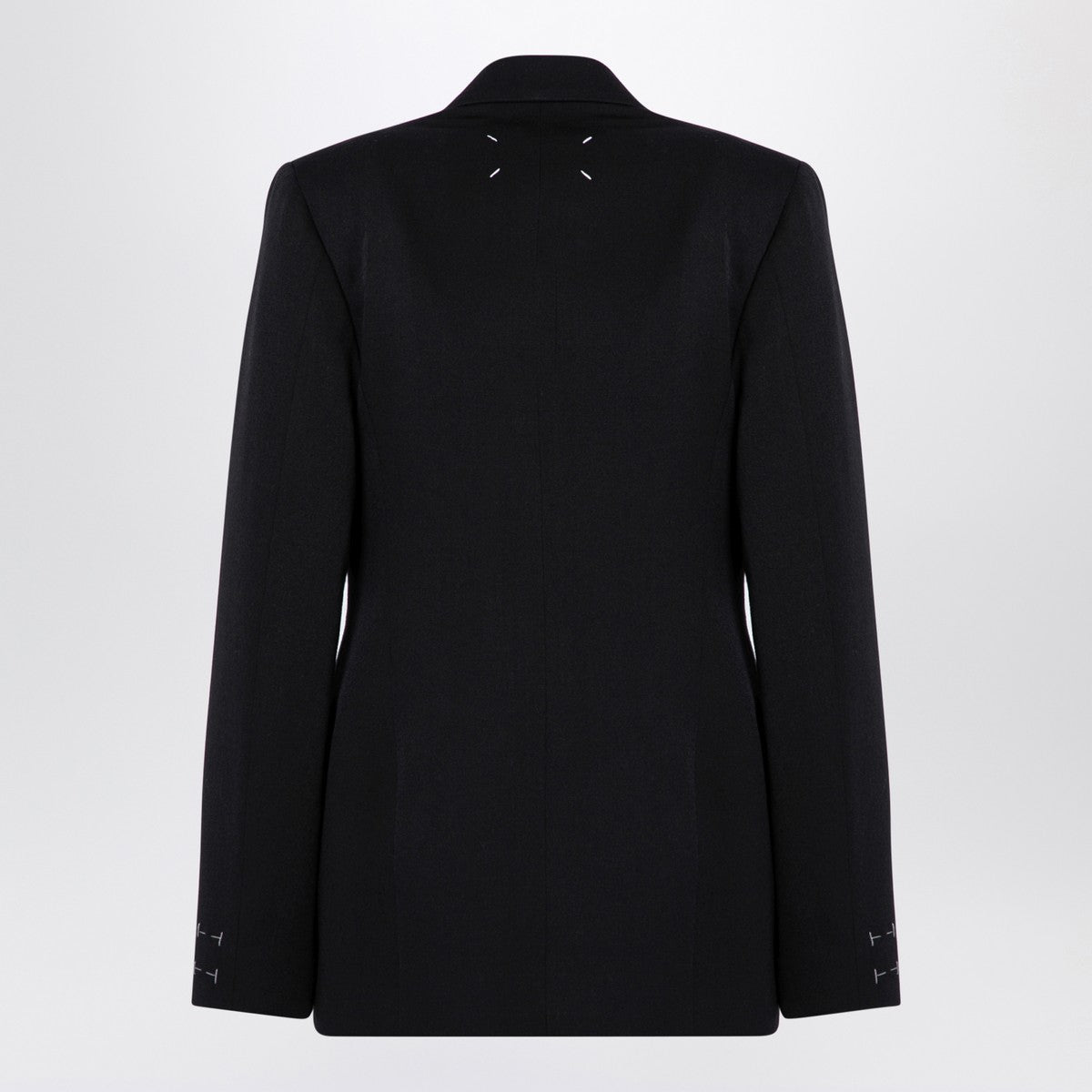 Maison Margiela Black double-breasted jacket in wool Maison Margiela