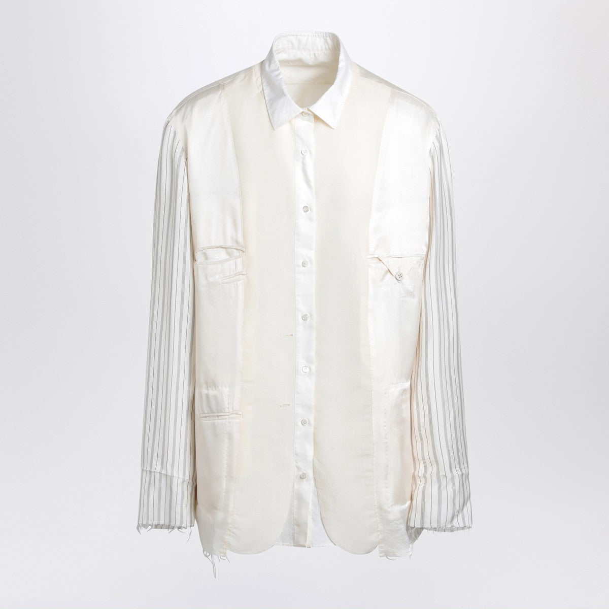 Maison Margiela Reversible shirt Anonymity of the Lining in écru Maison Margiela