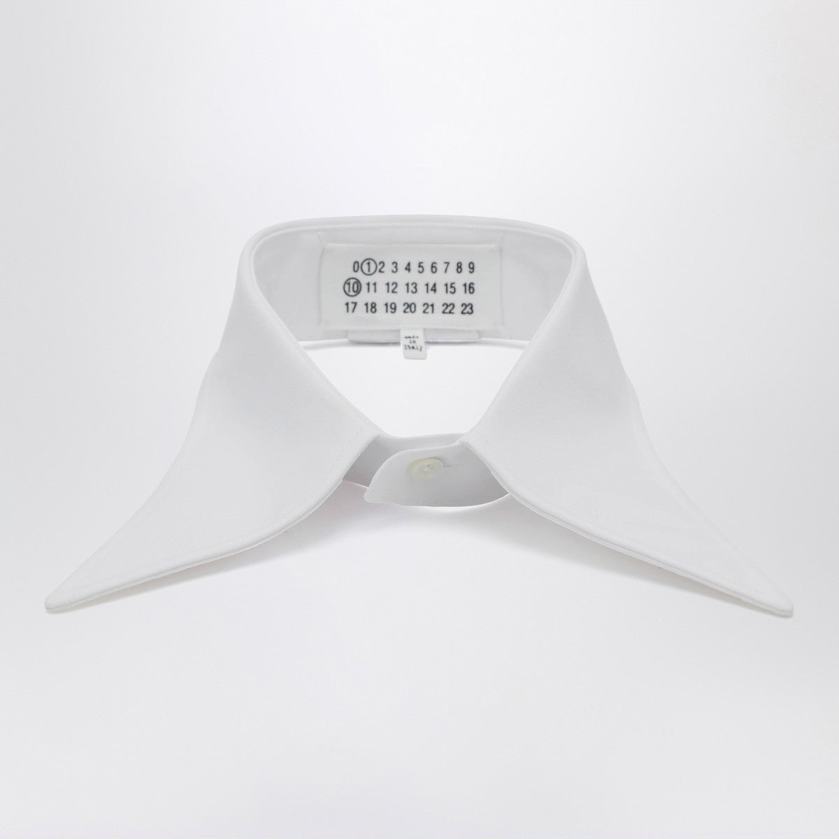 Maison Margiela White cotton pointed collar Maison Margiela