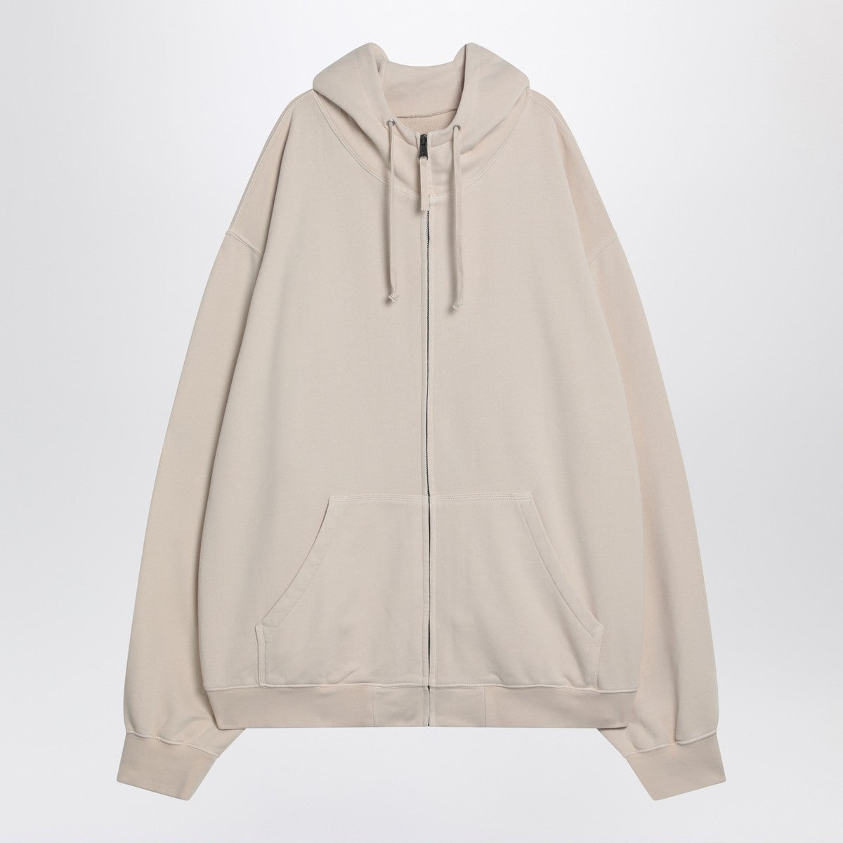 Maison Margiela Oversized écru hoodie with Numeric logo Maison Margiela