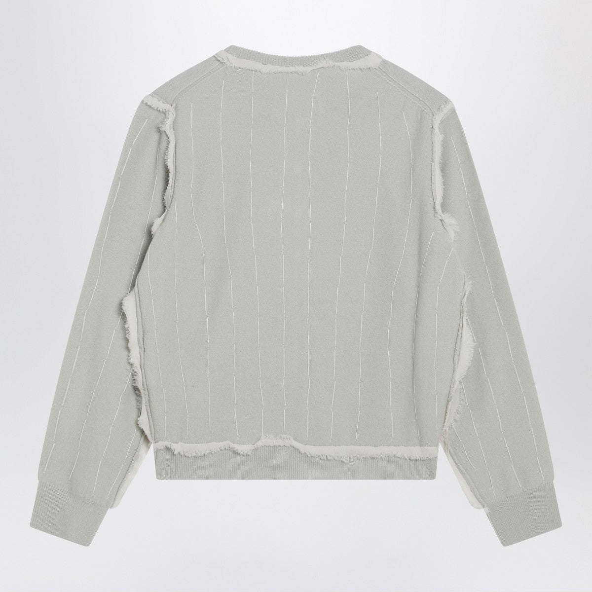 Maison Margiela Light green wool cardigan Maison Margiela