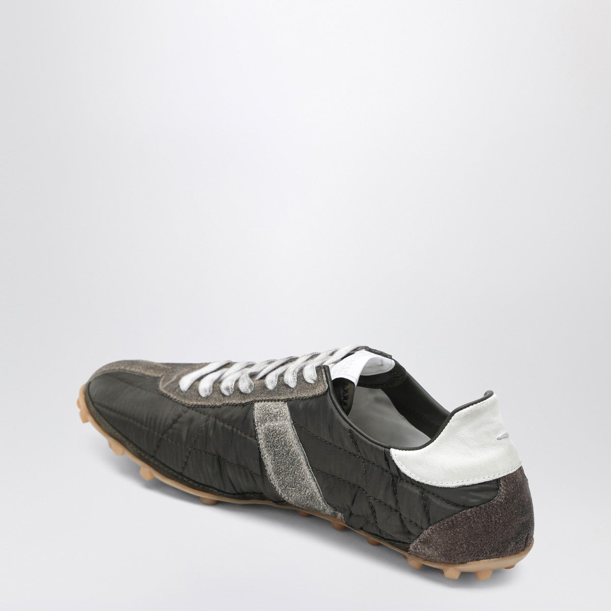 Maison Margiela Dark green/white Sprinters sneakers Maison Margiela