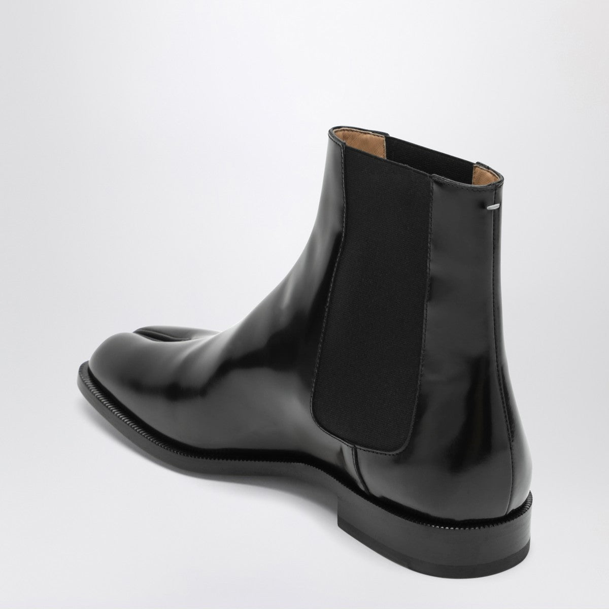 Maison Margiela Black Tabi Chelsea Ankle Boots Maison Margiela