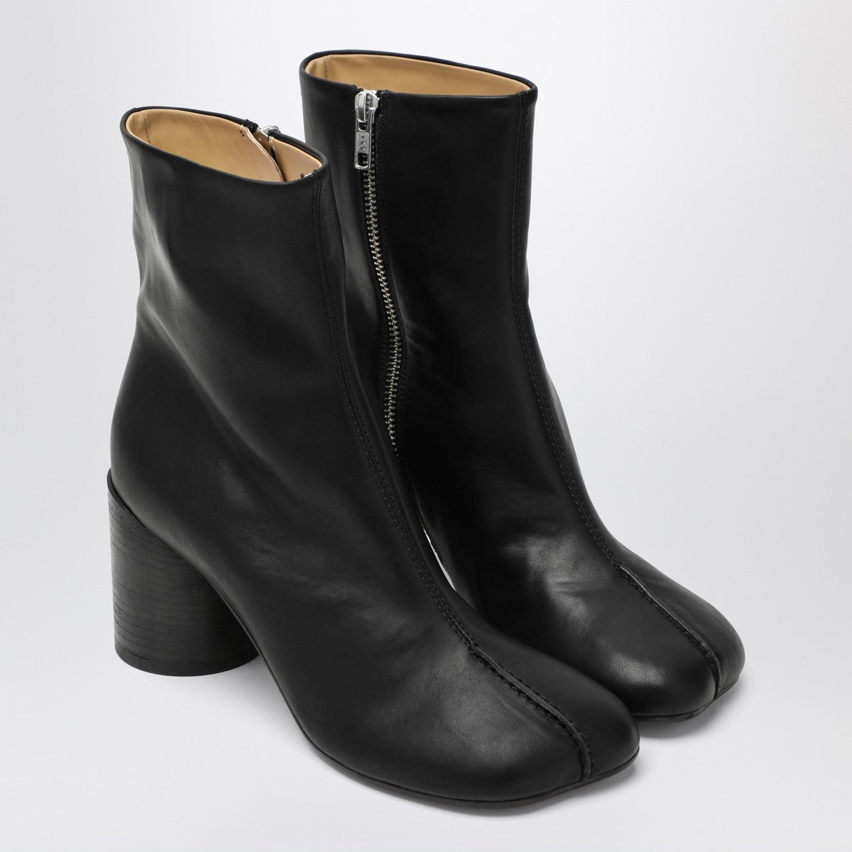 MM6 Maison Margiela Black Anatomic ankle boots MM6 Maison Margiela