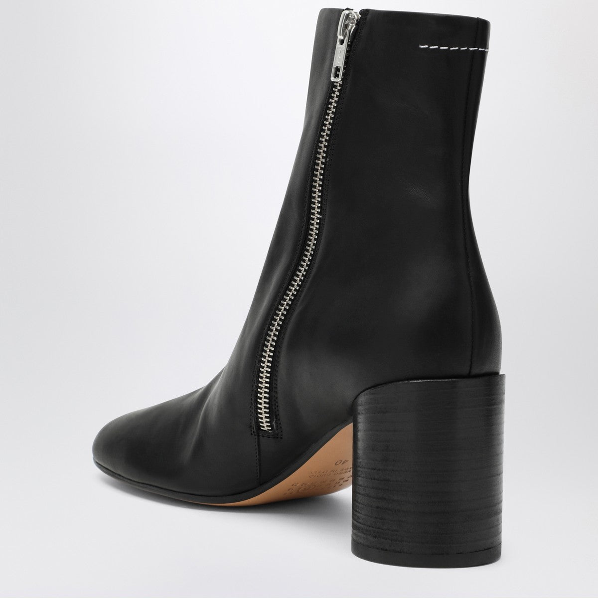 MM6 Maison Margiela Black Anatomic ankle boots MM6 Maison Margiela