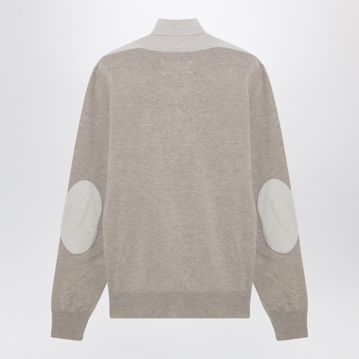 Maison Margiela Two-tone wool turtleneck sweater Maison Margiela