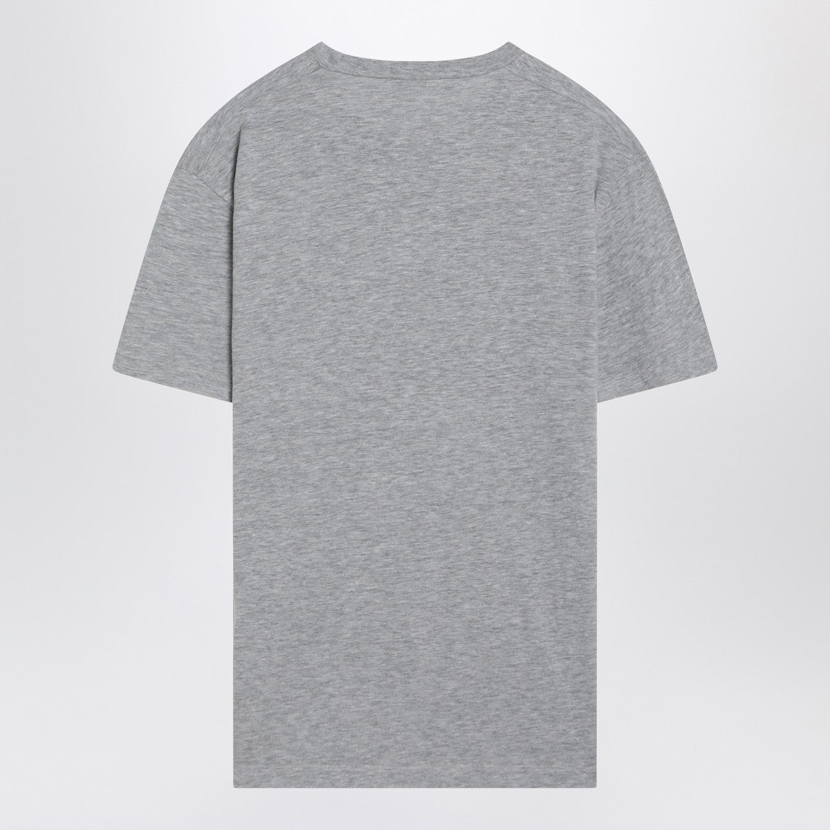 Dsquared2 Grey mélange T-shirt with logo print Dsquared2