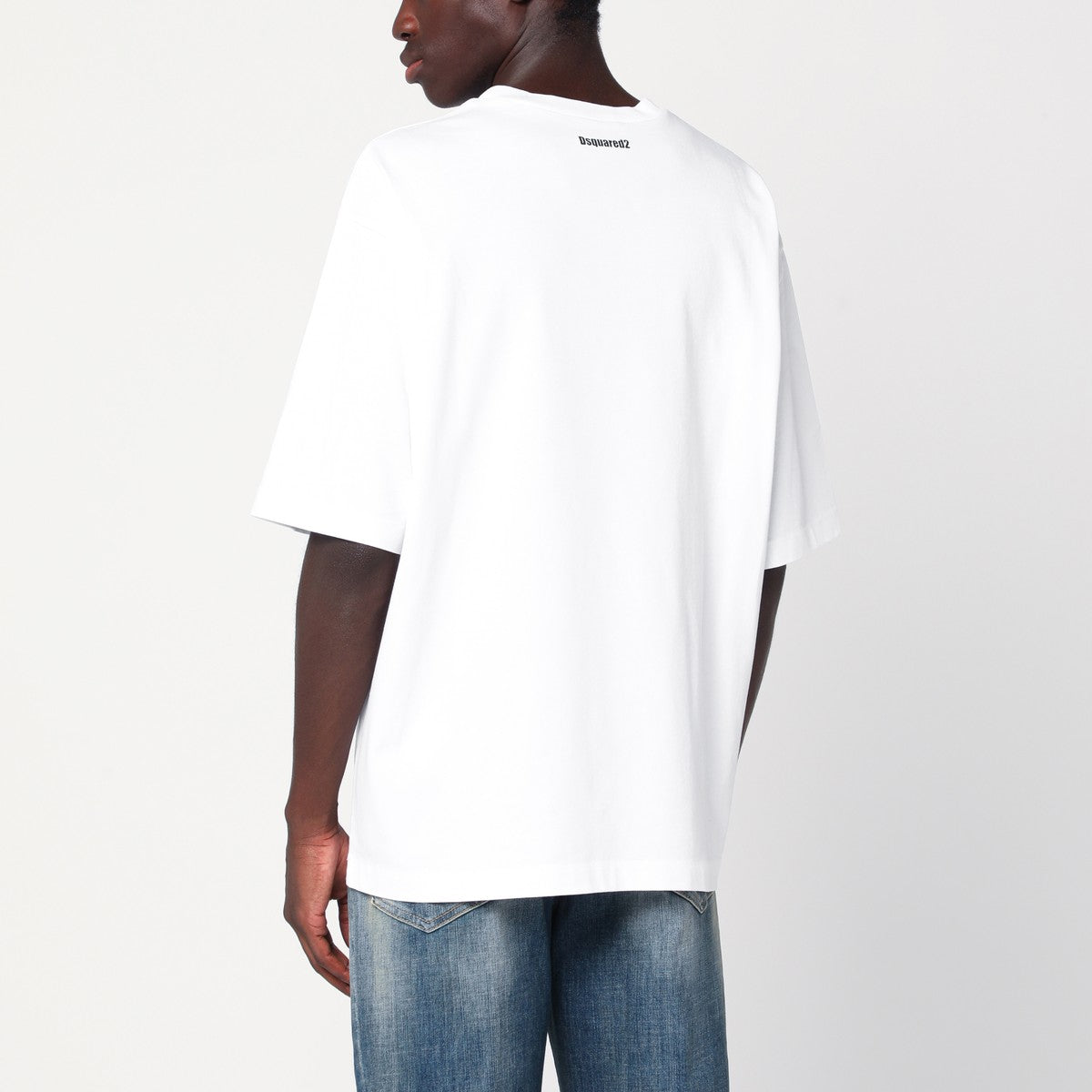 Magliano X D2 White cotton T-shirt Magliano X D2