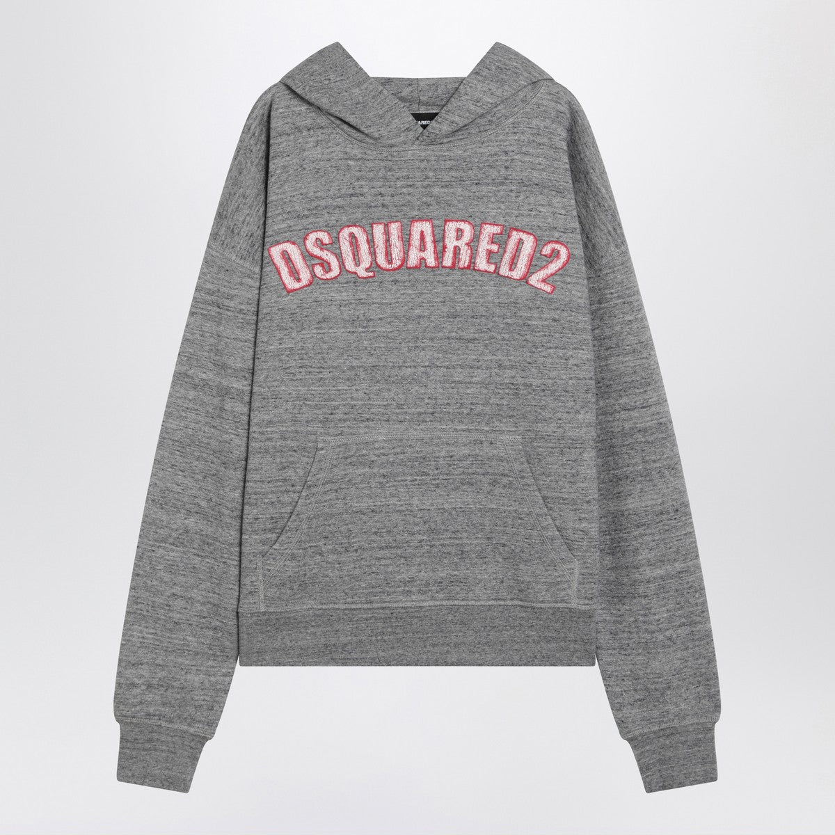 Dsquared2 Grey cotton sweatshirt with logo Dsquared2