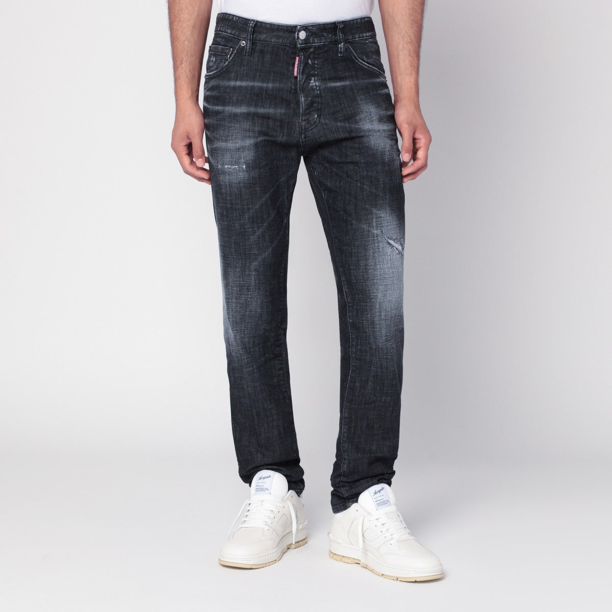 Dsquared2 Black Easy Wash 642 Jeans Dsquared2