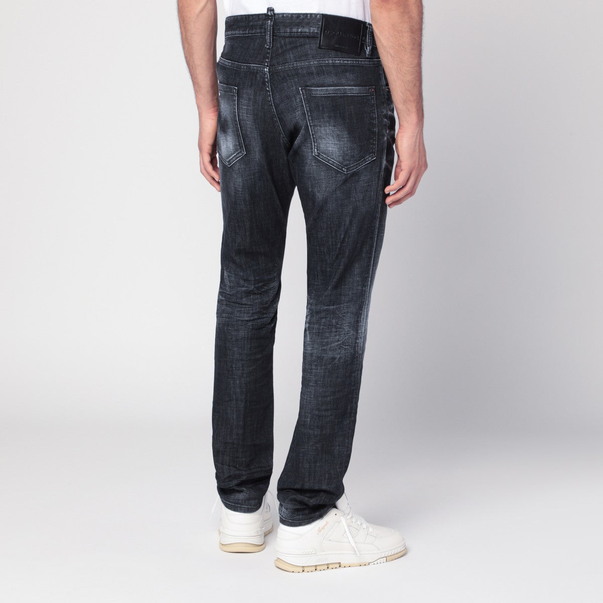 Dsquared2 Black Easy Wash 642 Jeans Dsquared2