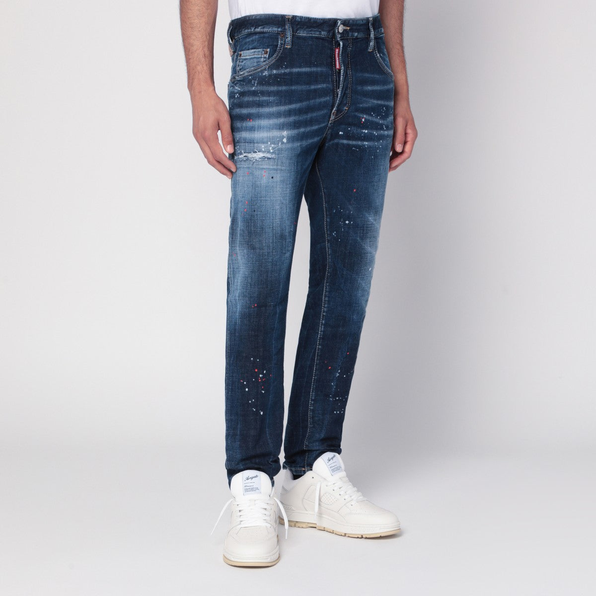 Dsquared2 Medium Easy Wash Tidy Biker Jeans Dsquared2