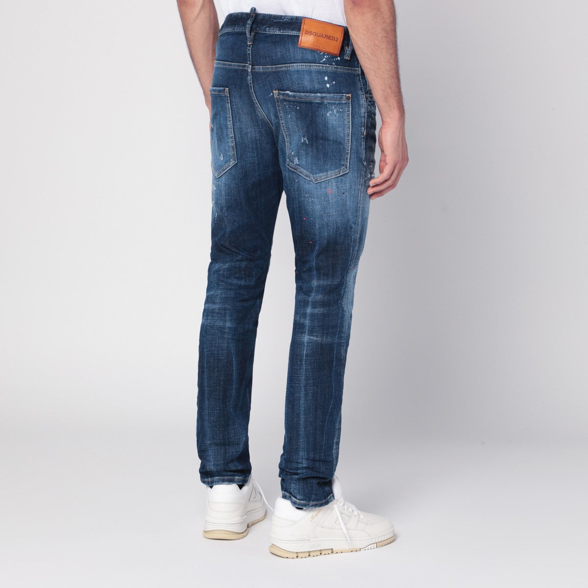 Dsquared2 Medium Easy Wash Tidy Biker Jeans Dsquared2