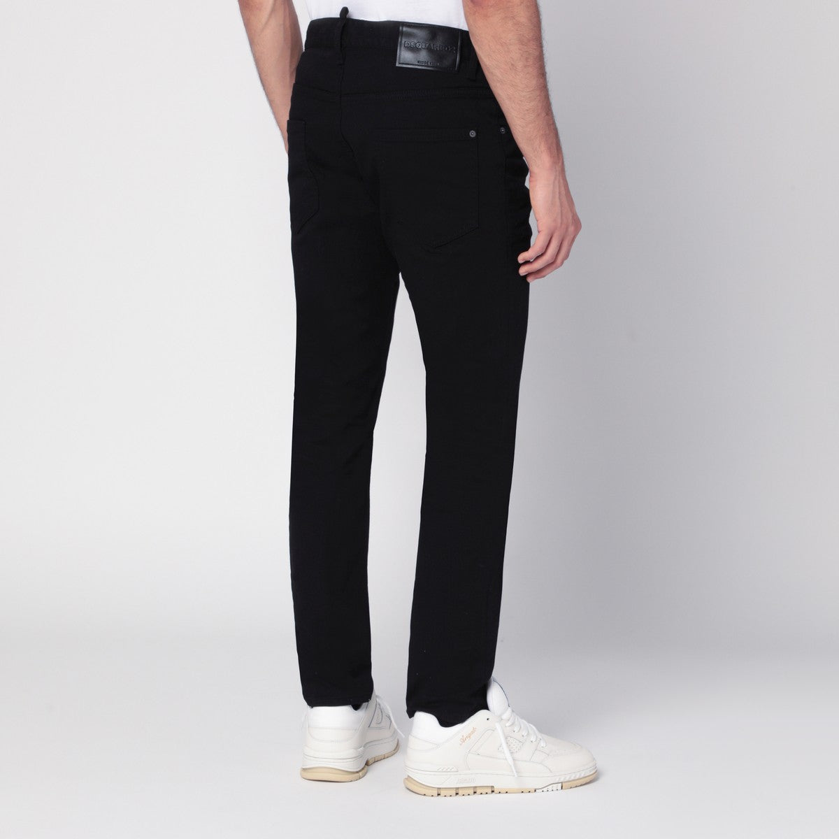 Dsquared2 Black Tidy Biker Jeans Dsquared2