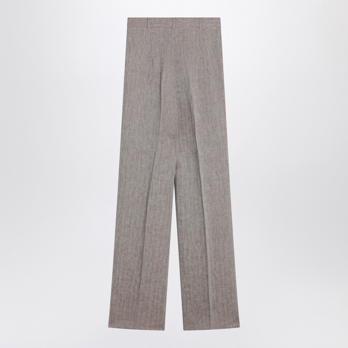 Max Mara Studio Beige straight linen pants Max Mara Studio