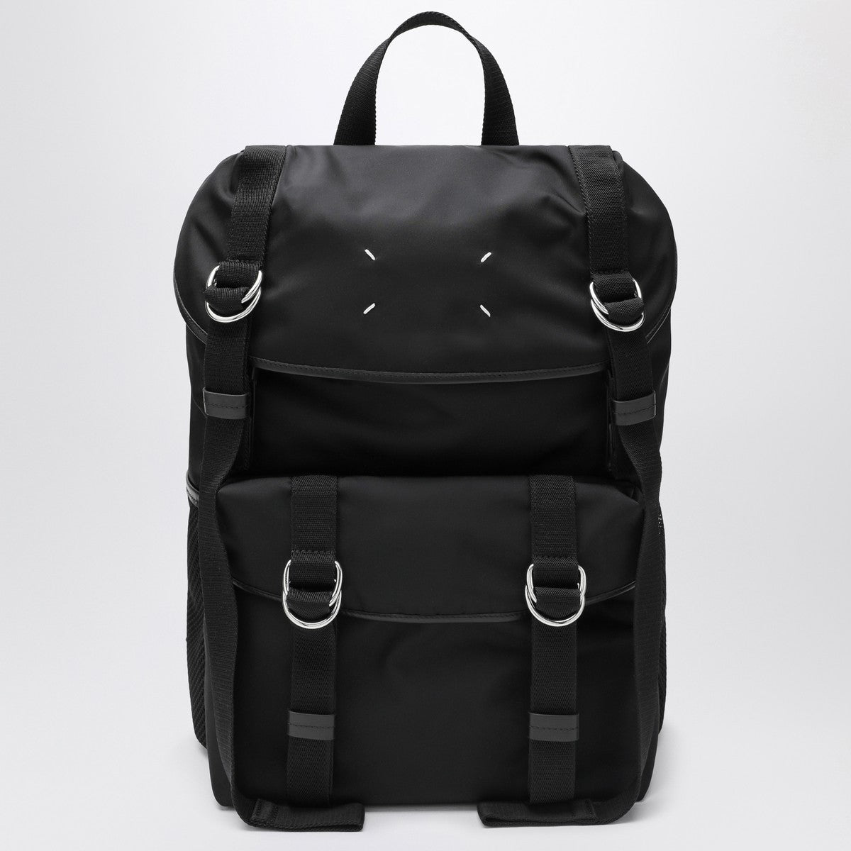 Maison Margiela Medium black technical backpack Maison Margiela