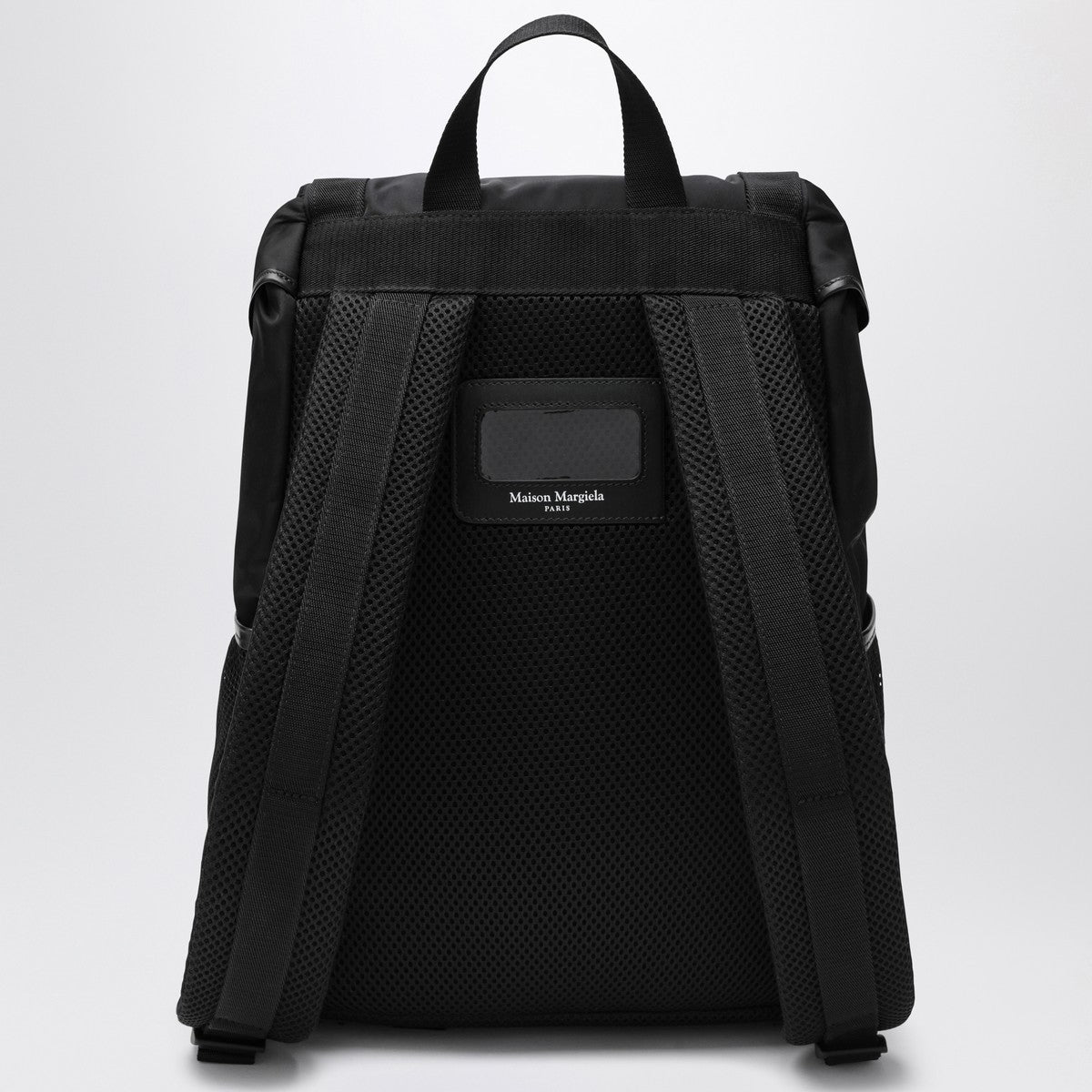 Maison Margiela Medium black technical backpack Maison Margiela