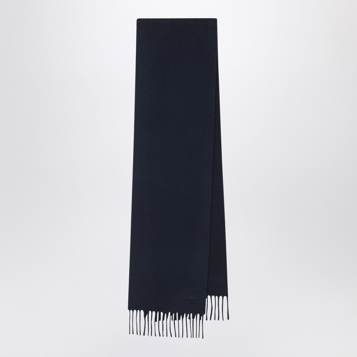 Max Mara Wool Scarf in Blue Max Mara