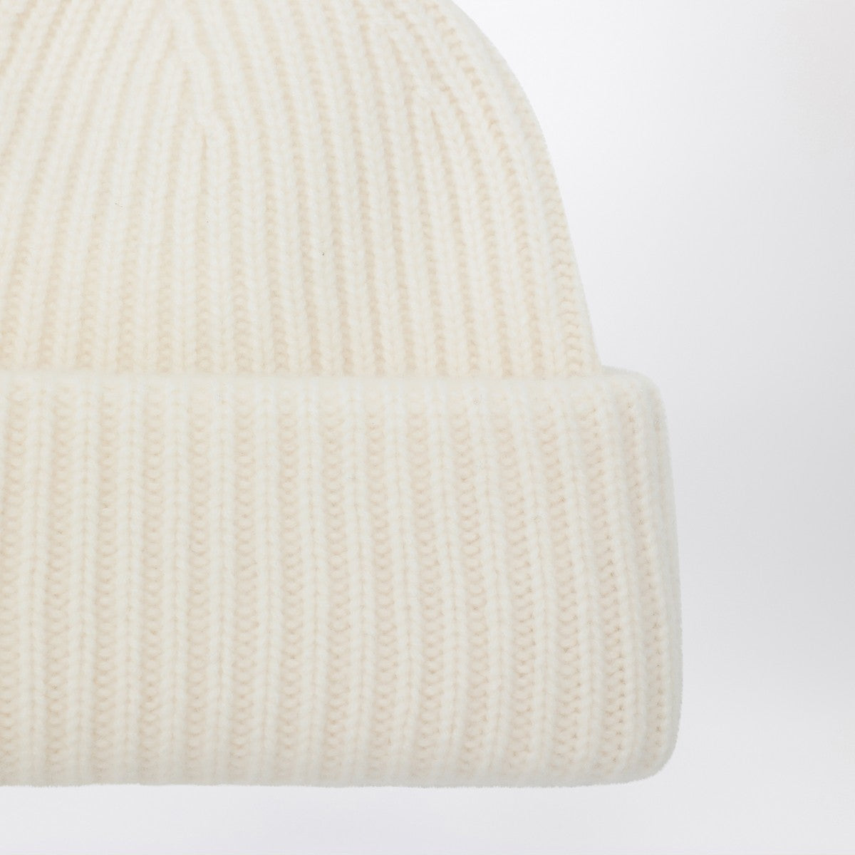 Soft Goat White cashmere beanie Soft Goat
