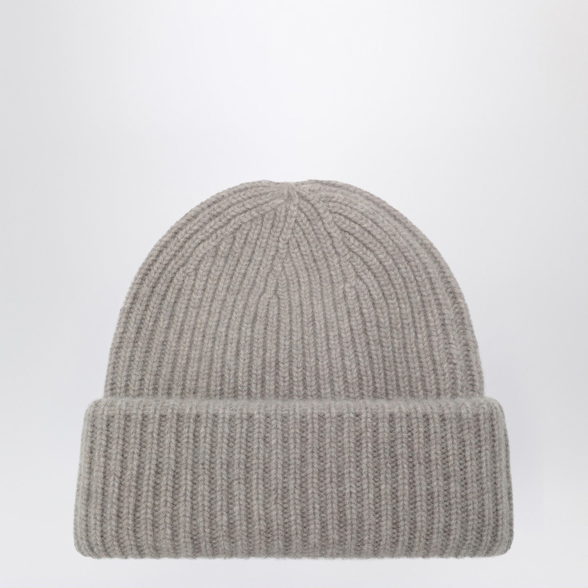 Soft Goat Greige cashmere beanie