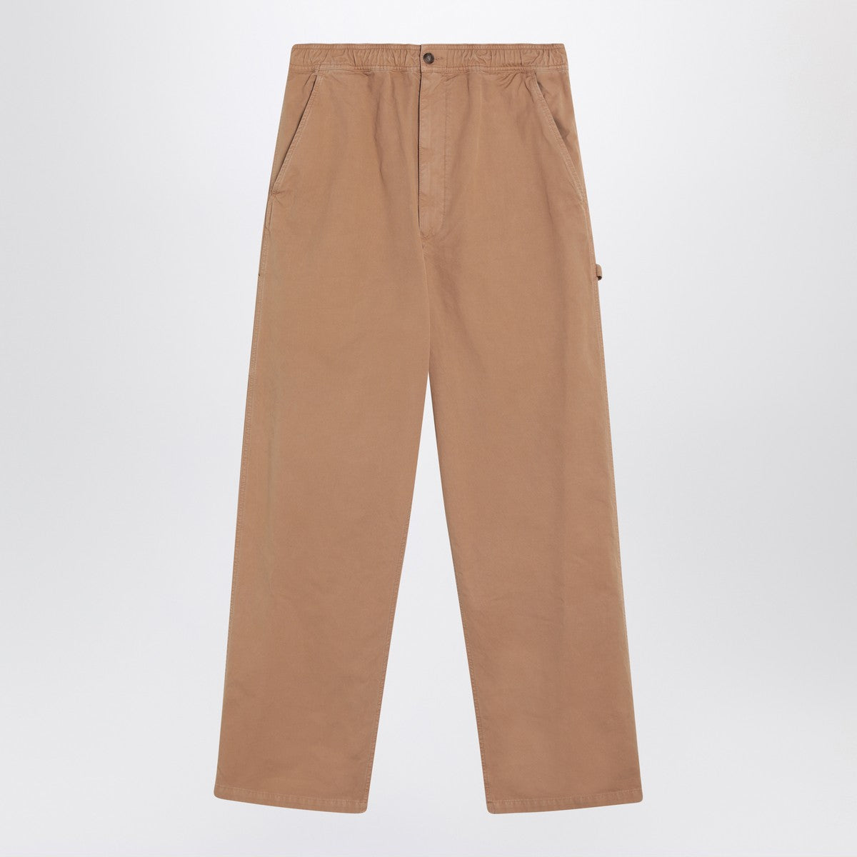 MM6 Maison Margiela Baggy/loose ochre cotton pants MM6 Maison Margiela
