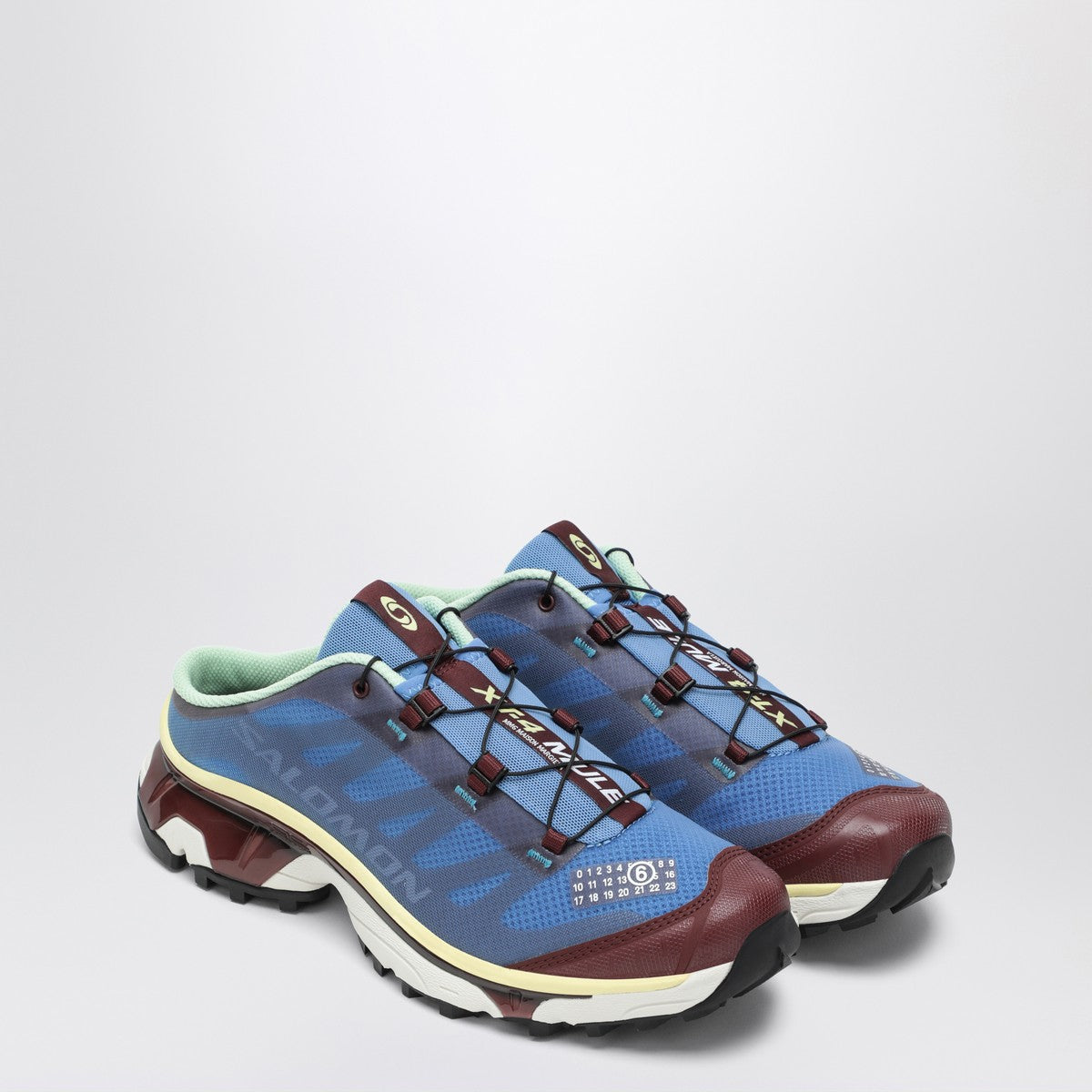 MM6 X Salomon Mule XT-4 blue/brown MM6 X Salomon