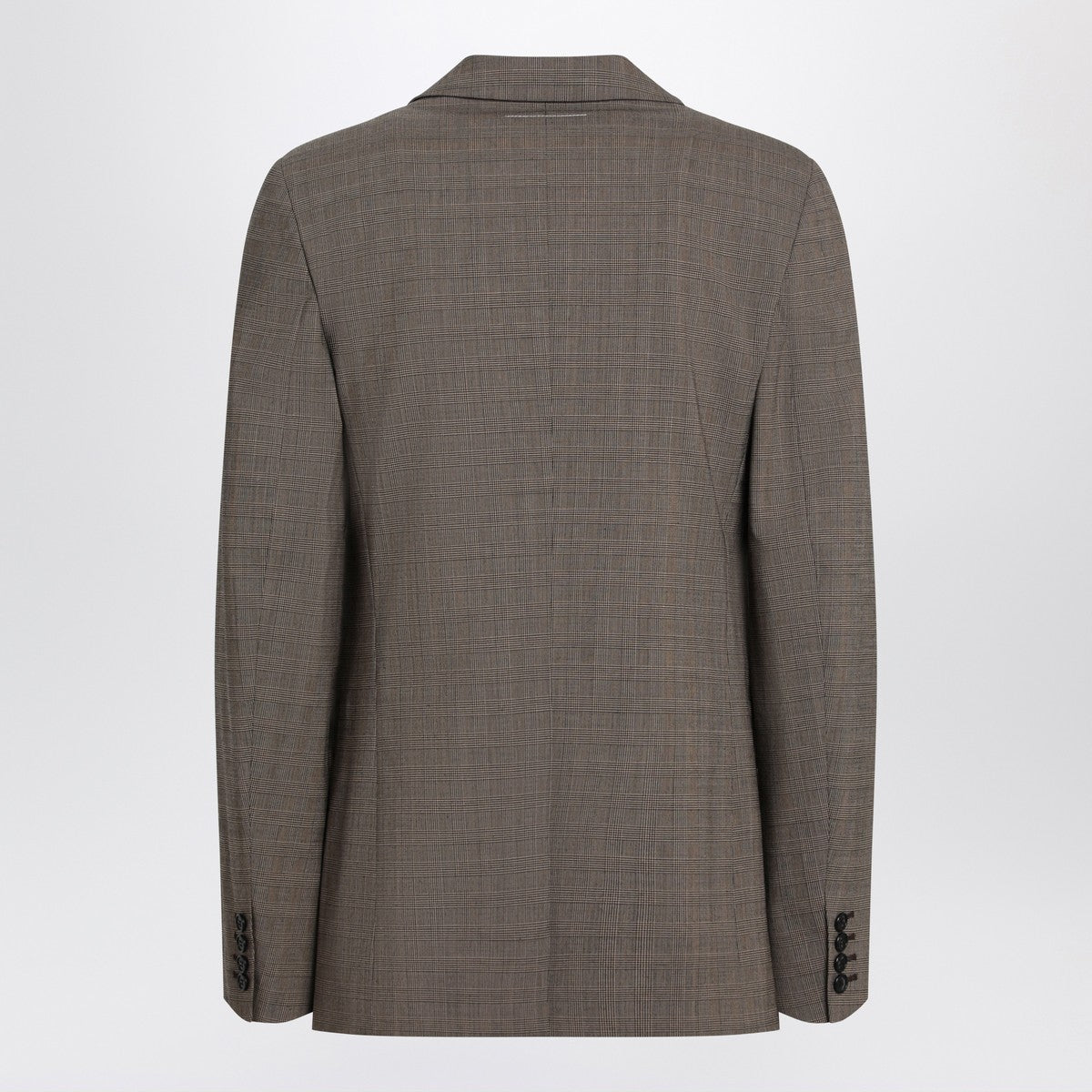 MM6 Maison Margiela Single-breasted jacket brown in wool blend MM6 Maison Margiela